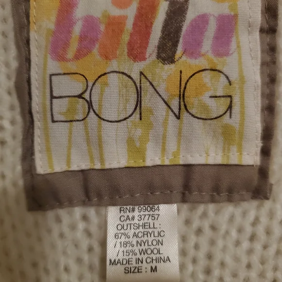 Bella Swan Breaking Dawn ALT Color Billabong Dharma Cardigan - Picture 11 of 15